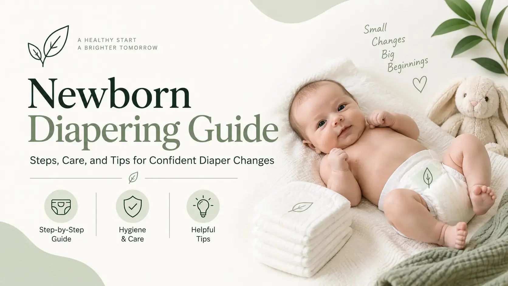 Newborn Diapering Guide: Steps, Care, and Tips